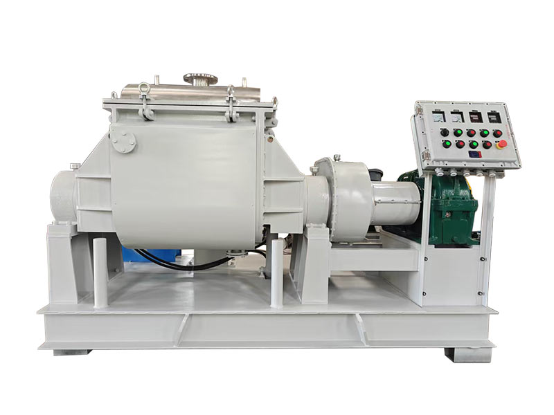 Damping plate kneading machine